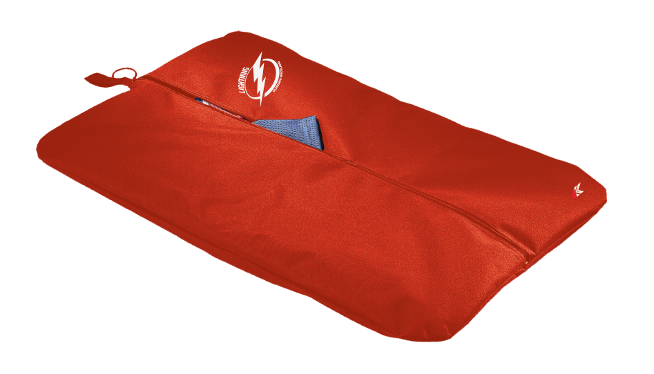 Jersey garment bag lightning