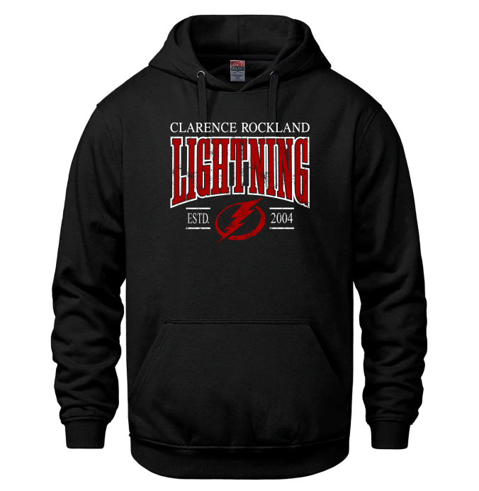 Cotton Hoodie lightning est 2004