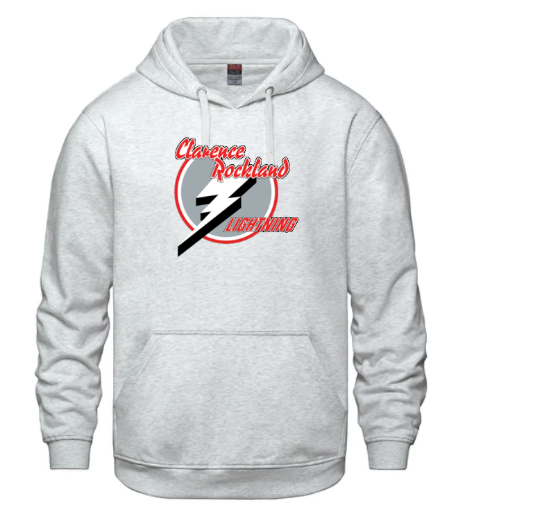 Cotton Hoodie lightning retro logo