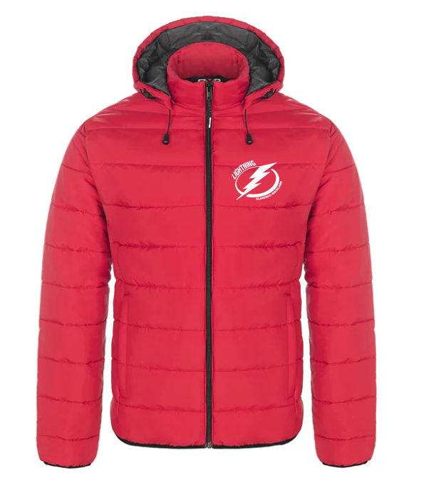 Glacial puffy jacket lightning