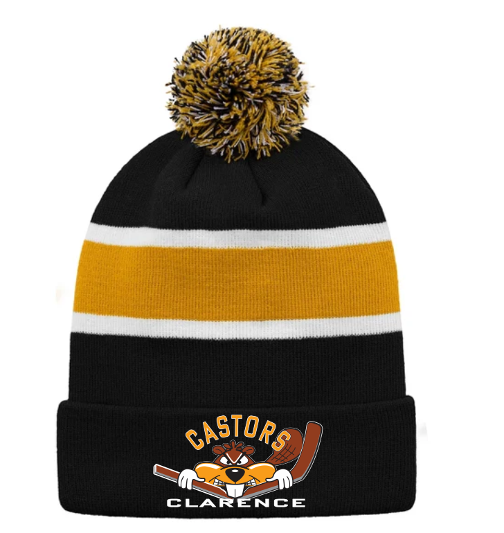 PomPom toque Castors