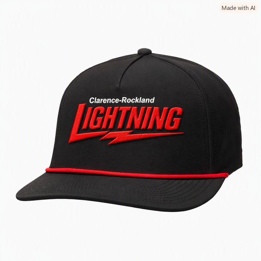 Rope lighting 3D hat