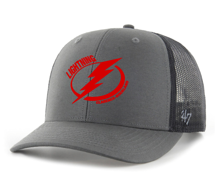 47 brand lightning Trucker hat