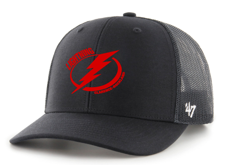 47 brand lightning Trucker hat