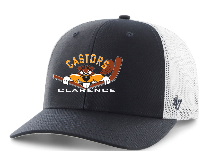 Casquette snapback camionneur bleu marine/blanche Nats