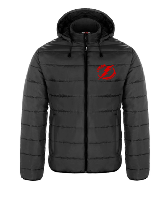 Glacial puffy jacket lightning