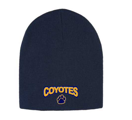 roll down beanie Coyotes house