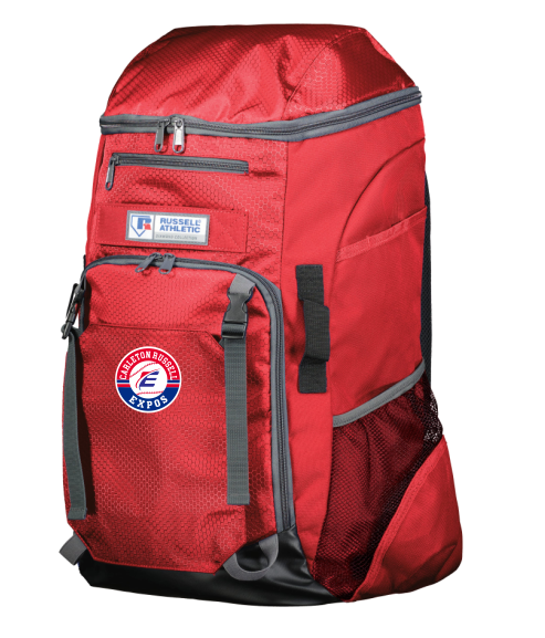 Russell Athletic baseball backpacks Expos