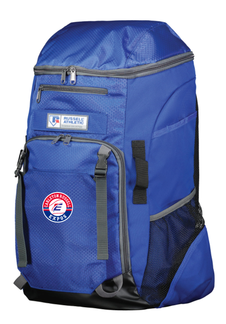Russell Athletic baseball backpacks Expos