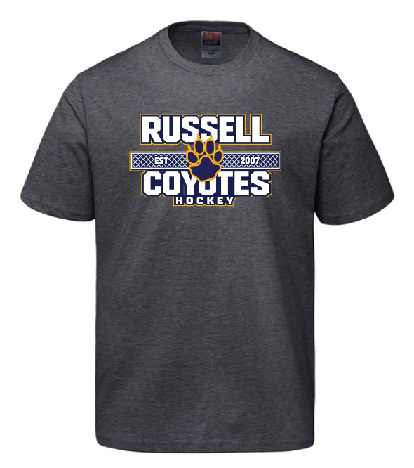 50/50 t-shirt Coyotes EST 2007