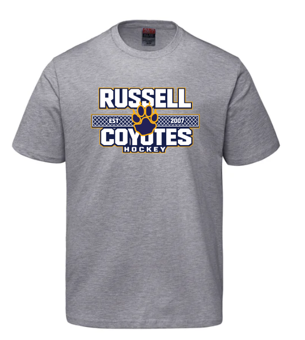 50/50 t-shirt Coyotes EST 2007