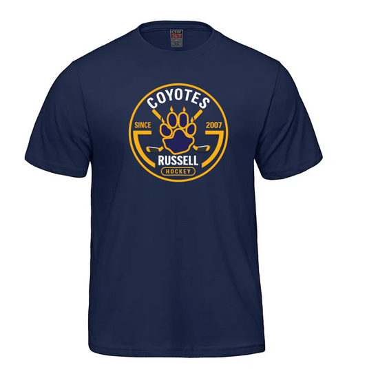 50/50 t-shirt Coyotes since 2007
