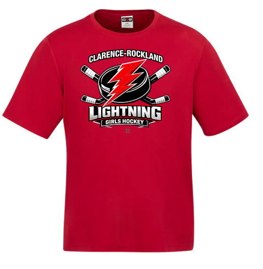 Dri fit t-shirt lightning Girls Hockey 26