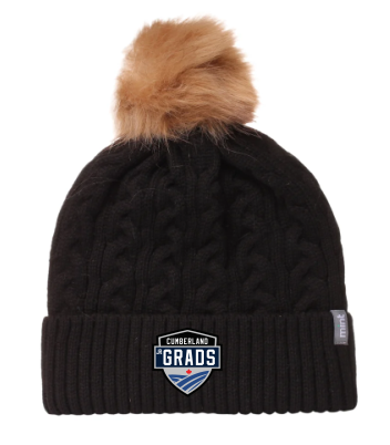 Pompom textured toque Grads