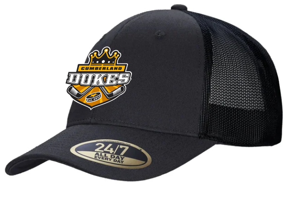Casquette snapback de camionneur bleu marine