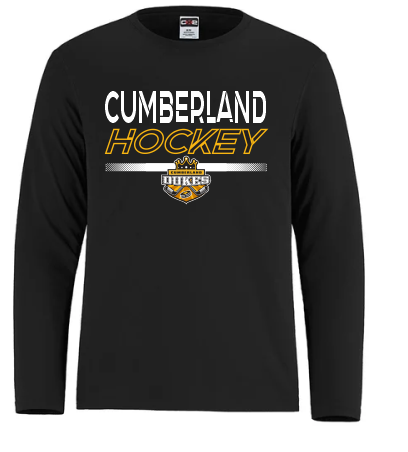Long sleeve dri fit t-shirt Cumberland Dukes Hockey