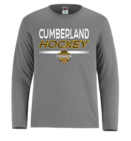 Long sleeve dri fit t-shirt Cumberland Dukes Hockey